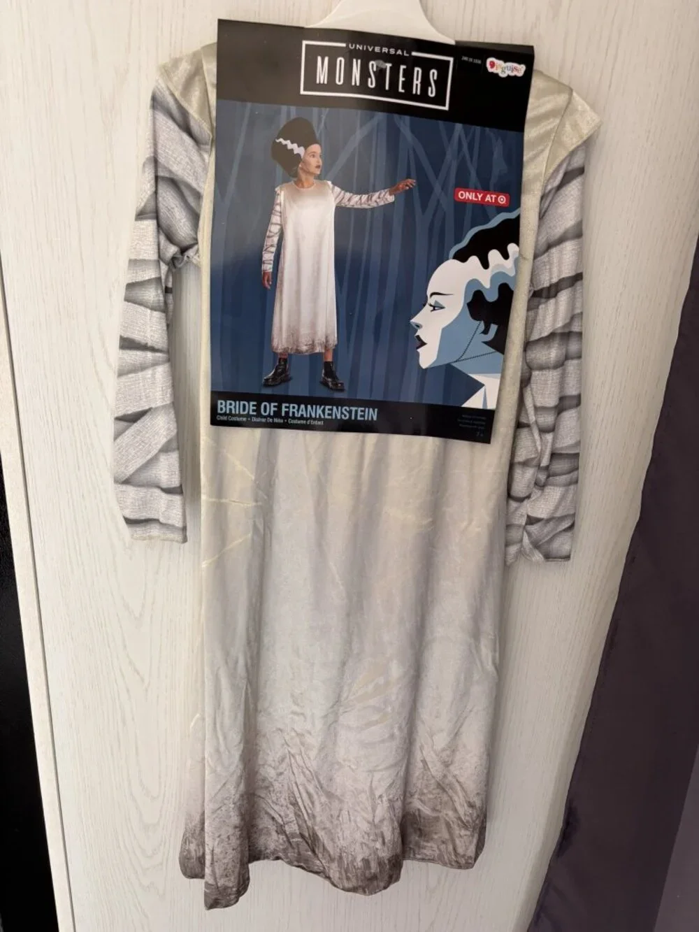 Bride of Frankenstein 7/8 Halloween Costume Monsters Universal Kids Girls